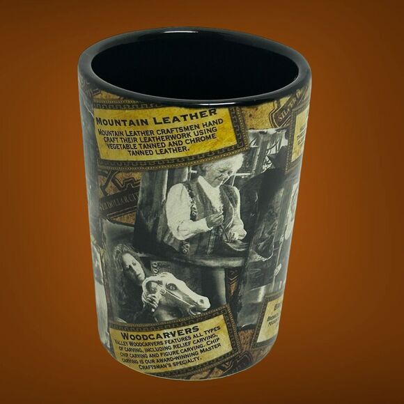 Silver Dollar City Theme Park 4oz Ceramic Souvenir Cup Branson Missouri - Picture 7 of 15